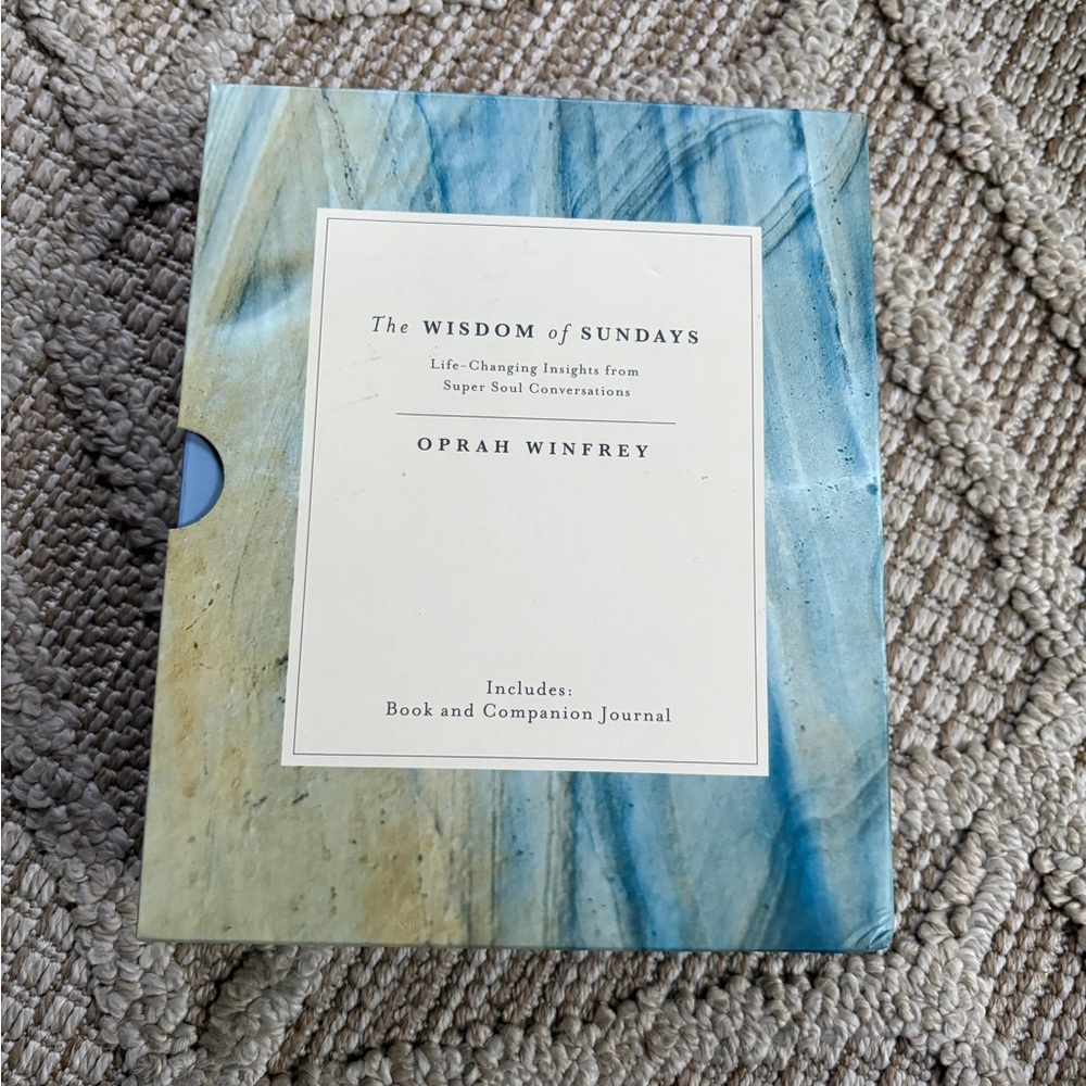 NWOT The Wisdom of Sundays Box Set - Book and Companion Journal